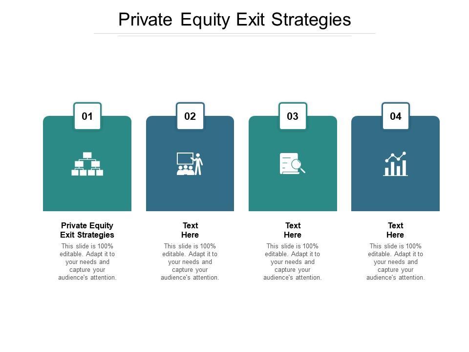 Exit Strategies for Private Equity Investments